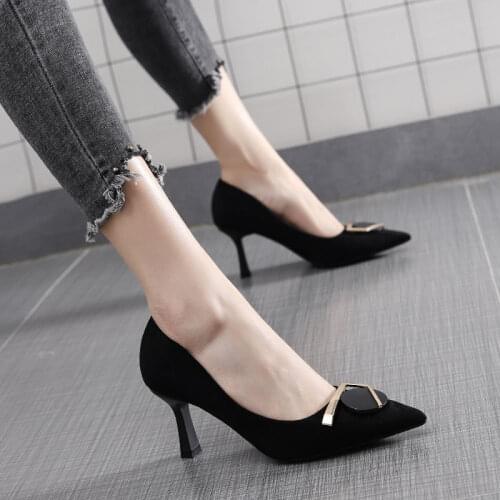 2020 Women Shoes Sexy High Heels Party Pumps Female Summer Heels Brand Fashion Female Heels Office Ladies Shoe Zapatillas Mujer