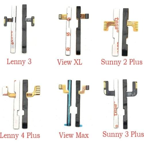 Power ON OFF Volume Up Down Side Button Switch Flex Cable For Wiko Lenny 4 Lenny 4 Plus Lenny 2 Lenny 3 View MAX View XL