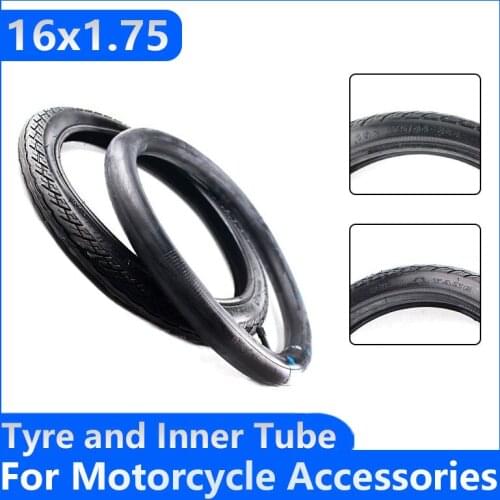 Lightning shipment 16x1.75 inner and outer tire fits many gas electric scooters and e-Bike 16*1.75 tyre