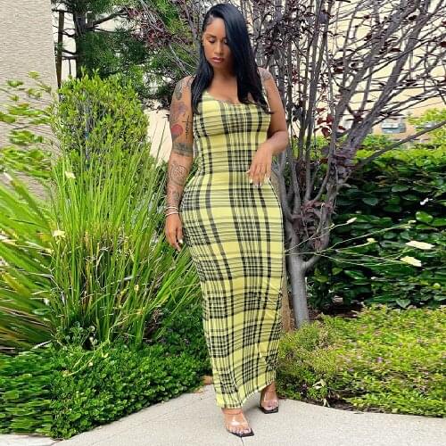 Летние платья в клетку ZJFZML ZZ China At AliExpress