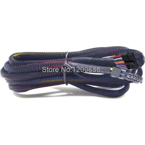 1.5M 150CM 16PIN 20AWG double head male sleeve cover 43025 Molex 3.0 2x8pin 0430251600 16 pin Molex 3.0 2*8pin 16p wire harness