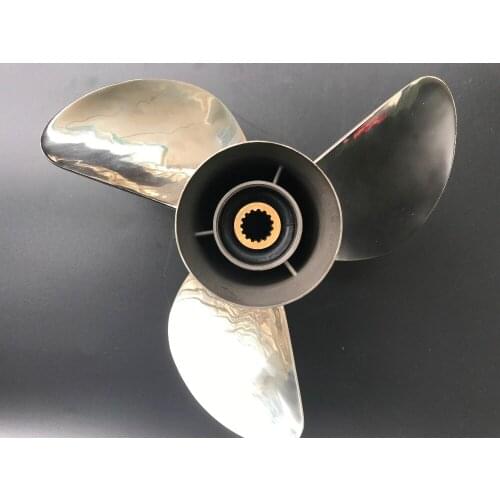 13x17 for 60hp - 115hp hidea propeller outboard boat motor 4stroke 15 tooth stainless steel hidea propeller