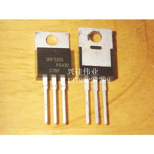 10pcs IRF3205 IRF3205PBF MOSFET MOSFT 55V 98A 8mOhm 97.3nC TO-220 new