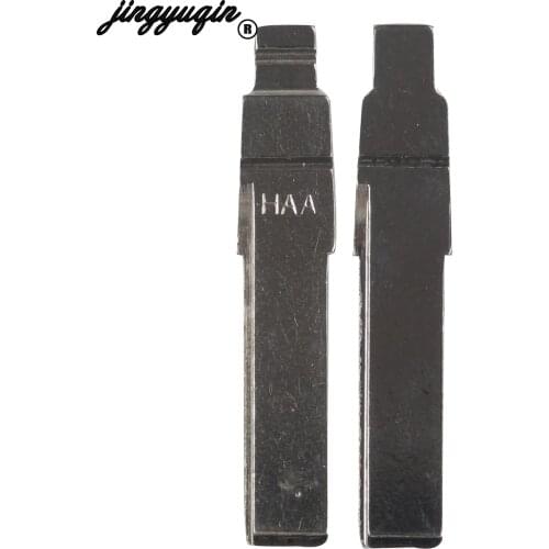Jingyuqin 1pcs Uucut HAA HU66 Blade Car Key Folding Blank For Vw Passat Bora Skoda Seattle For Audi A6 Replacement