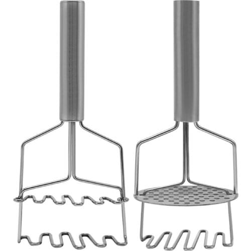 Potato Masher Ricer Puree Pressed Foldable Juice Maker Stainless Steel Potato Pusher Smooth Mashed Potatoes Crusher Fruit Tools