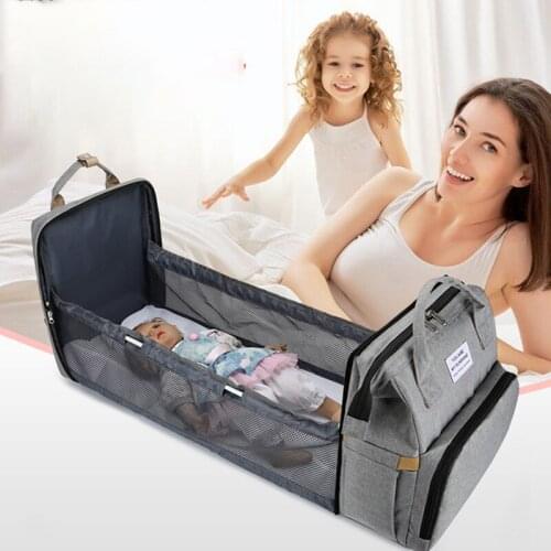 Diaper Backpack Mummy Large Capacity Bag Mom Baby Multifunction Waterproof Outdoor Travel Diaper Bags For Baby Care