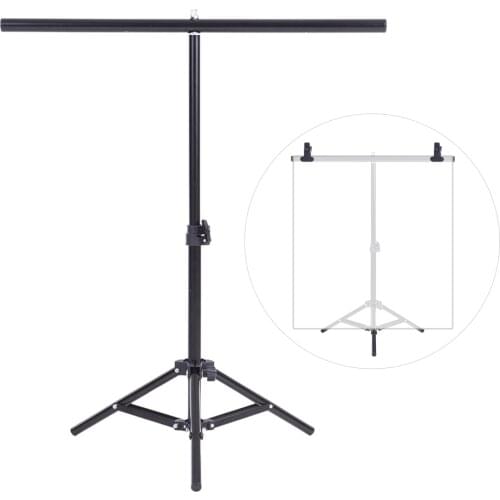 60.5 * 70cm Small Photography Studio Video Metal Support Stand System Kit Set for PVC Backdrop Background