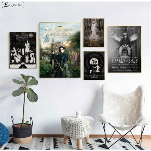 Miss Peregrines Home For Peculiar Children Poster Wall Paint Living Room Abstract Canvas Art Pictures For Home Decor No Frame