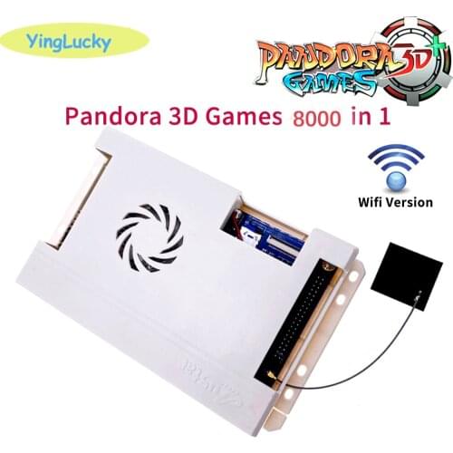 Pandora box 3D wifi 4018 in 1 Retro Arcade Games 8000 PCB 250 * 3D games HD VGA output from Arcade motherboard