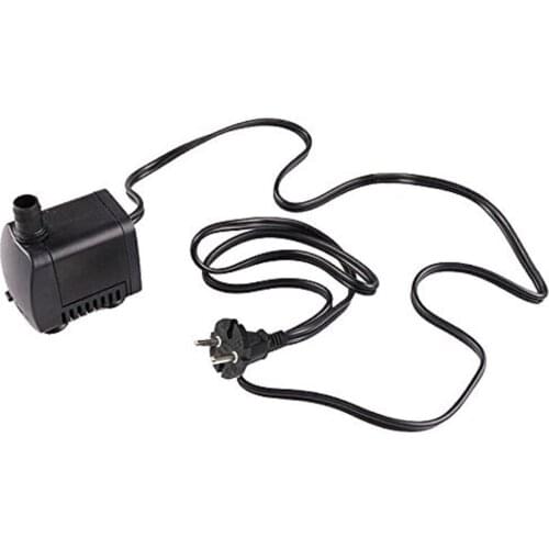 YUEWO 110V 220V (400L/H 7W) Submersible Mini Water Pump For Aquarium Pond Fish Tank Fountain Hydroponics With 4.9ft (1.5M) Power