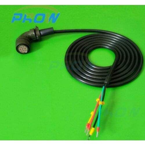 For Delta B2 A2 AB ASD-CAPW1203 3203 servo motor power cords high power cable ASD-CAPW1205 ASD-CAPW1210 ASD CAPW1205
