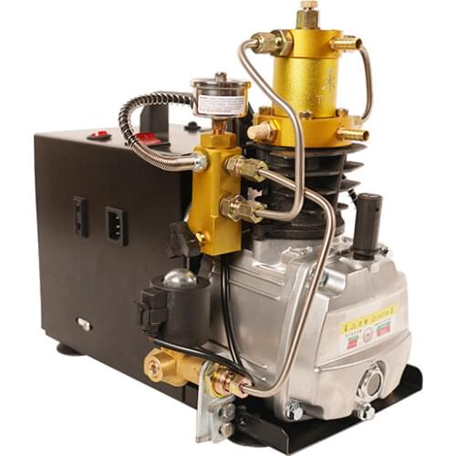 TUXING 4500Psi PCP Air Compressor Adjustable Stop and Auto Release High Pressure for Air Rifle Paintball Shotgun Airgun