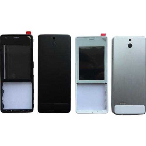 ZUGZUC New Original For Nokia 515 RM-952 Full Metal Mobile Phone Repair Housing Battery Cover+Front Frame Not Including Keypad