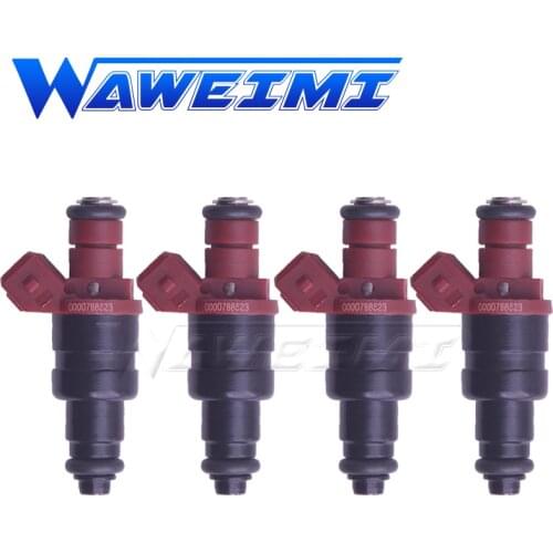 WAWEIMI 4 Pieces OE A0000788523 Fuel Injector For Mercedes-Benz 300SE C220 C230 C280 E32 3.2L Chevrolet Cobalt 2.0L