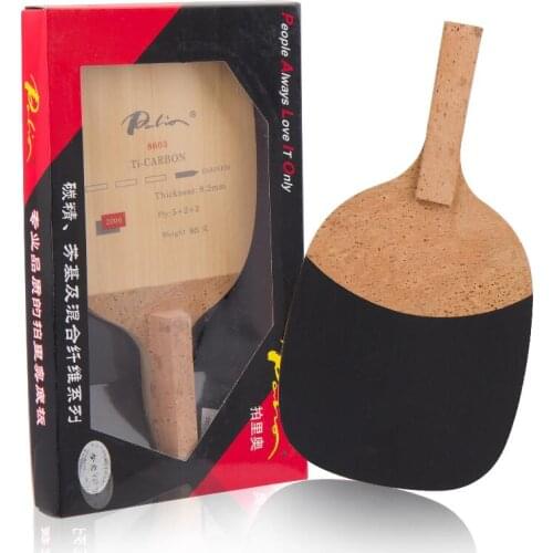 Palio Original Carbon + Titanium JS Japanese Penhold Racket Table Tennis Blade Ping Pong Bat Tenis De Mesa