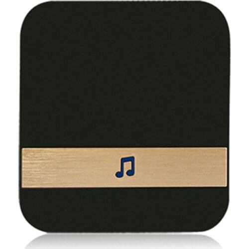 Wireless Doorbells Chimes Door Open Chime for Home Doorbell Plug-in Receiver 52 Ringtones, 10-110db Sound, 4 Volume Level