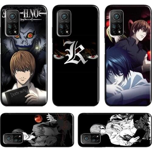 Kira Yagami Light Death Note For POCO X3 Pro F1 F2 F3 M3 Phone Case For Xiaomi Mi 11 Lite Ultra Mi A3 9T 10T Pro Shell