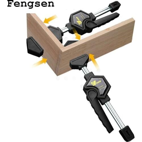 Woodworking Desktop Clip Adjustable Fast Clip Quick Clamp Fixture Frame Ratchet Release Speed Squeeze DIY Tool Set