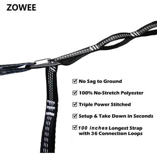 Dropshipping Super Strong Hammock Strap Hanging Hammock Belt Hamaca Hamak for Camping,Traveling,Portable Hanging Tree Rope