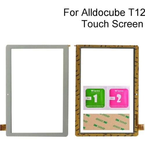 Touch Screen For Alldocube Cube T12 3G Tablet Digitizer Panel TouchScreen Sensor Tools 3M Glue Wipes Touch