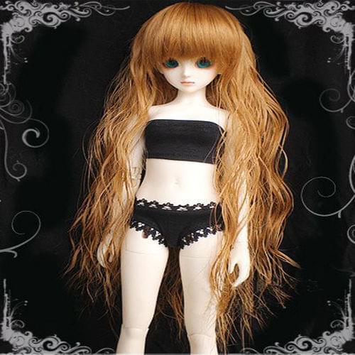 [wamami] Black/White 2PCS Girl Underwear/Briefs/Bra For 1/4 MSD 1/3 SD DZ AOD BJD Doll