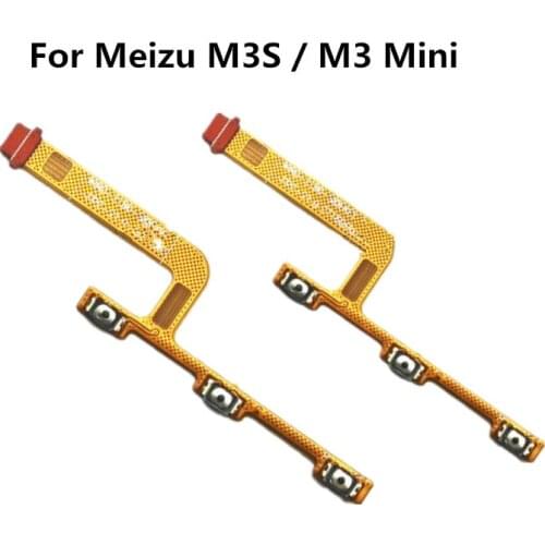 Phone Replacements Parts for Meizu M3 Mini & M3S Power ON OFF Flex Cable Volume Up Down Side Button Flex cable