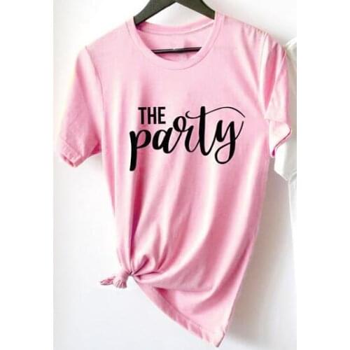 Bride Wife Wedding Gift Aesthetic Tops Woman T Shirts Wife of The Party T-Shirt Friend Tees Party Bridesmaid Tee