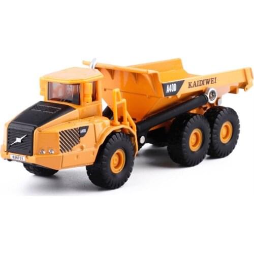 2020 New Alloy 1:87 Scale Dump Truck Diecast Construction Vehicle Cars Lorry Toys Model
