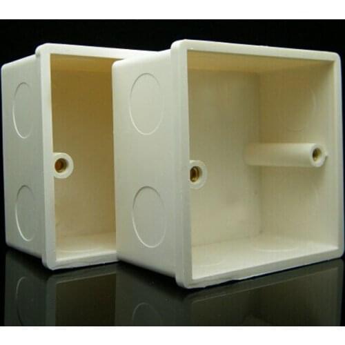 3pcs 86 type flush type wall switch box