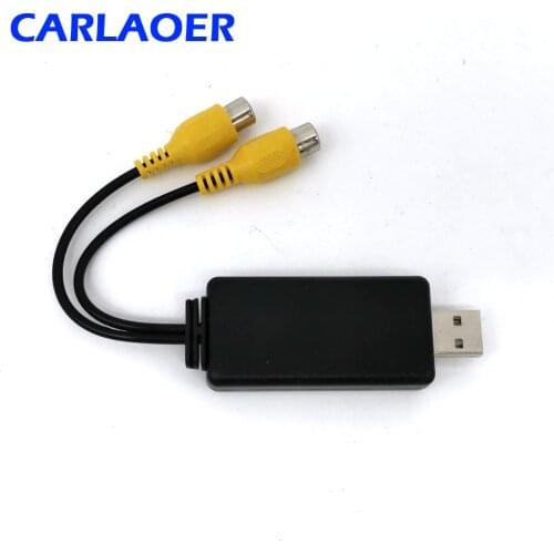 Video output adapter RCA interface is suitable for Android multimedia radio player USB interface to connect to TV monitor