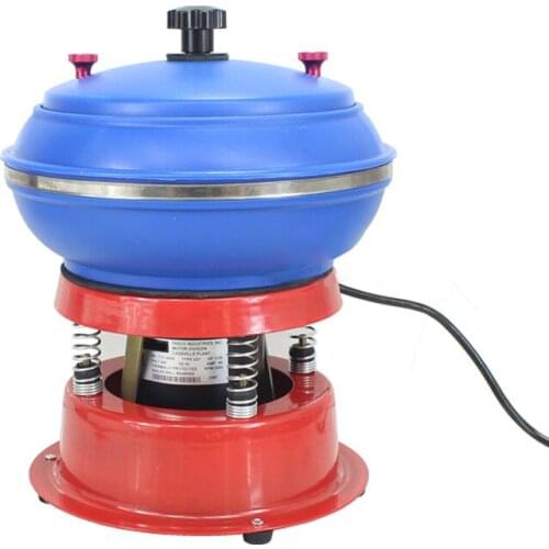 220V 110V Vibration Cup Polishing Machine Small Vibration Grinding Machine Polishing Bucket Abrasive Polishing Machine