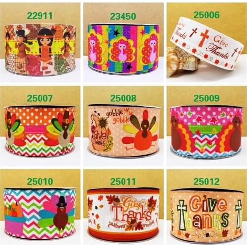 Free shipping 2020 new arrival ribbons Hair Accessories ribbon 10 yards printed grosgrain ribbons 22911