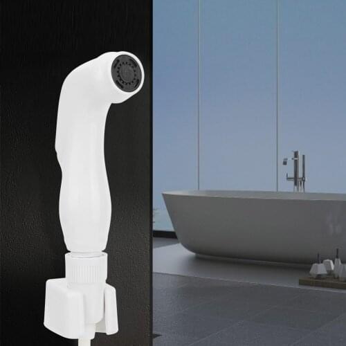 Bidet Sprayer Household Bathroom Toilet PU Handheld Bidet Sprayer Set Kit With Spring Tube Holder G1/2in Bidet Sprayers