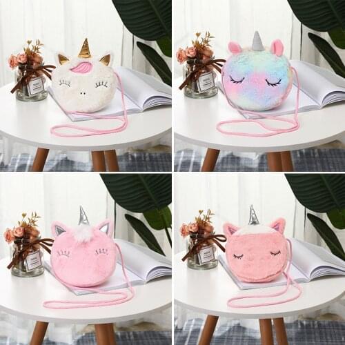 Child Unicorn Shoulder Cute Fashion Mini 3D Animal Cartoon Backpack Primary Schoolbag Traveling Bagage