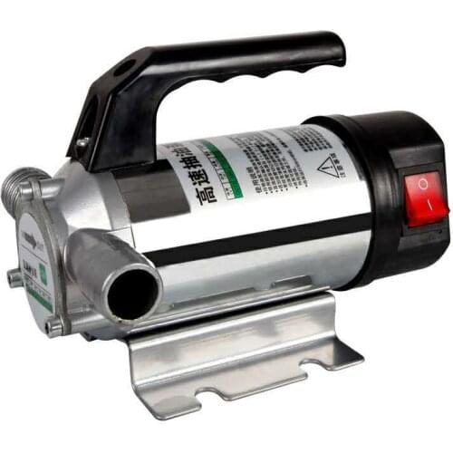50l/min Ac Dc Electric Automatic Fuel Transfer Pump Small Auto Refueling Pump For Pumping Oil/diesel/kerosene/water