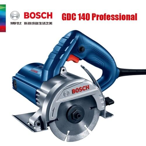 Bosch 18v Power Tools GDC 140 Marble Cutting Machine Disc Diameter 115 mm 1400W Powerful Power Bosch Professional Power Tools