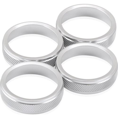 Hot Sale Metal Knob Cover for VOLVO V40 V60 S60 XC60 Car Sticker Car Styling Car Accessories,4pcs/ set