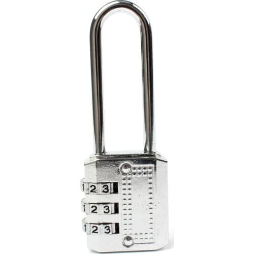 Metal password lock 5.6CM Long beam digital password lock padlock