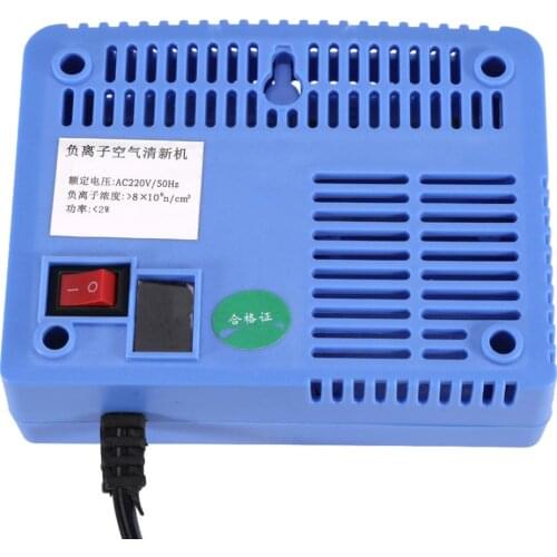 Negative Ionizer Generator Ionizer Air Purifier Remove Smoke Dust Air Purifiers Home Air Cleaner