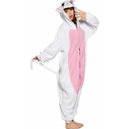 2020 Adult Kigurumi Pijamas Women Pyjama Unicorn Pajamas Hooded Homewear Animal Pajama set Cartoon Sleepwear Totoro Panda Cat
