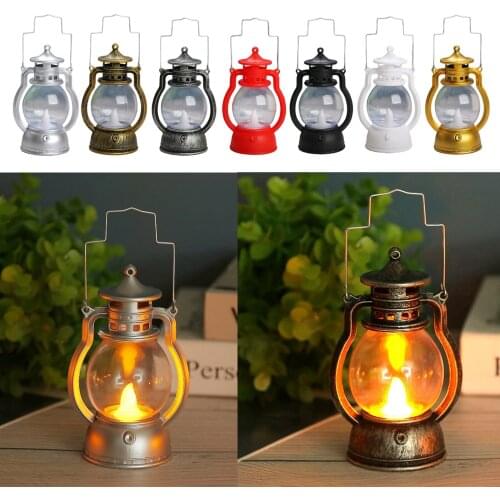Hanging Lantern LED Oil Lamp Porch Bar Light for Bar Theatre Outdoor Garden