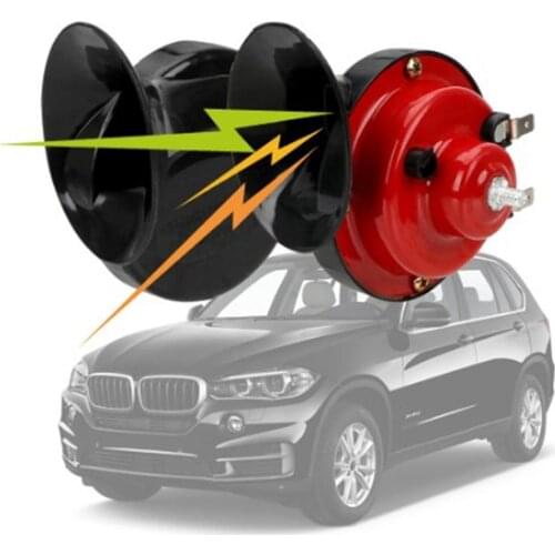 150DB 12V Vehicle Car Snail Horn Raging Compact Claxon Horns Snail Horns For Motorcycle Car Truck Boat RV Modification Parts