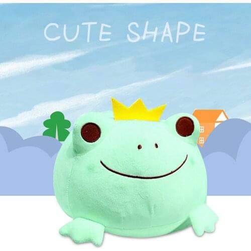 Cute Sleeping Pillow Plush Toy Kawaii Animal Frogs Soft Stuffed Animals Dolls Toys Kids Birthday For Children Birthday Gifts
