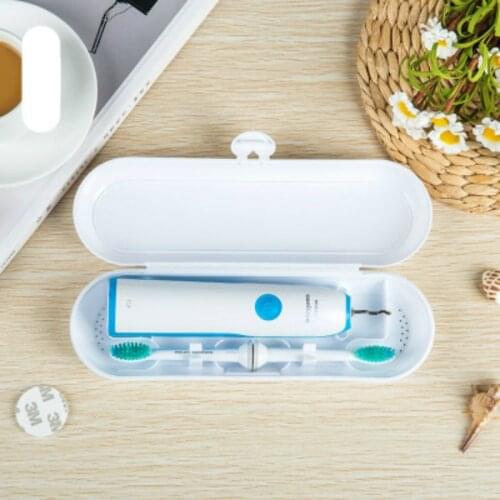 Suef Portable Electric Toothbrush Holder Bathroom Accessories Toothbrush Case Holder Travel Breathable Toothbrush Storage Box@3