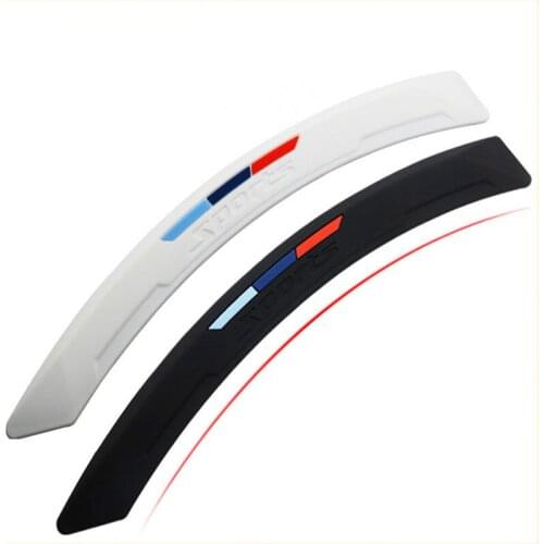 Car Wheel Eyebrow Protection Front Rear Body Bumper Protector Car Styling For Chevrolet cruze aveo captiva trax epica spark