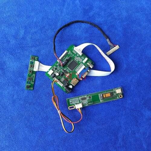 1CCFL VGA AV HDMI-compatible DIY Kit LCD controller drive board matrix LVDS 30-Pin 1280*800 Fit QD15TL04/QD15TL07/QD15TL09 panel