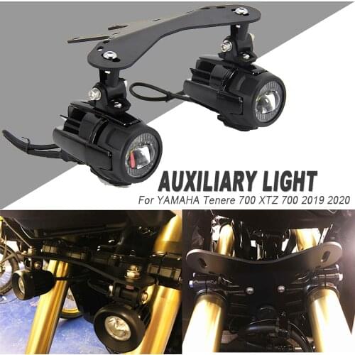 2019 2020 Motorcycle For YAMAHA Tenere 700 T700 XTZ 700 Fog Lights Auxiliary Light Bracket Driving Lamp 2021
