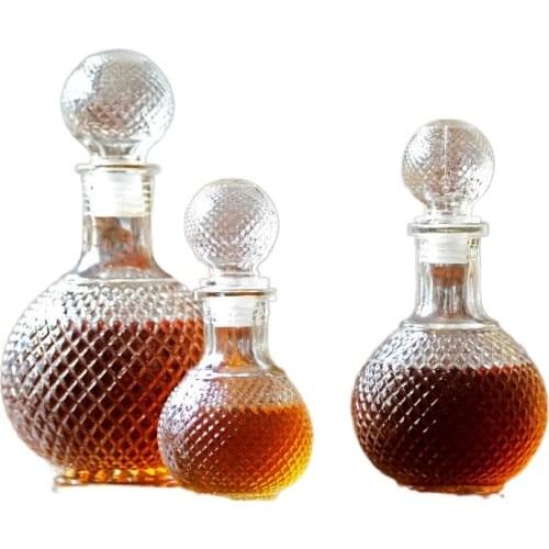 250ML 450ML 1000ML Glass Crystal Red Wine Decanter Bottle