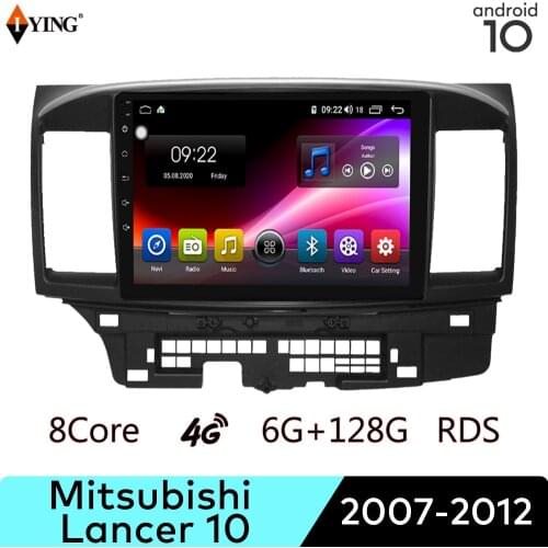 IYING Car Navigation Radio For Mitsubishi Lancer 10 CY 2007-2012 Car Radio Multimedia Video Player GPS DSP Android 10 No 2din