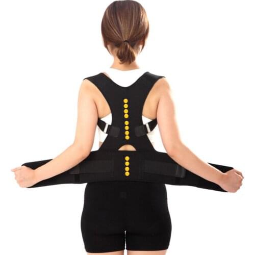 2021 New Posture Corrector Brace With 12 Magnets Shoulder Back Support Belt For Men Women Braces & Supports Belt